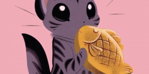 kitten-taiyaki